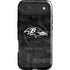 NFL Baltimore Ravens Black & White iPhone 17 Air Magsafe Impact Case
