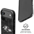 NFL Baltimore Ravens Black & White iPhone 17 Air Magsafe Impact Case