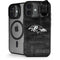 NFL Baltimore Ravens Black & White iPhone 17 Kickstand Case