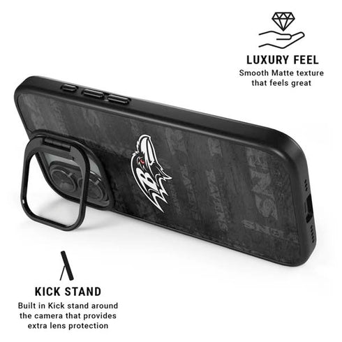 NFL Baltimore Ravens Black & White iPhone 17 Kickstand Case