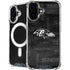 NFL Baltimore Ravens Black & White iPhone 17 MagSafe Case