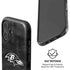 NFL Baltimore Ravens Black & White iPhone 17 Magsafe Impact Case