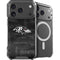 NFL Baltimore Ravens Black & White iPhone 17 Pro MagSafe Case