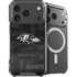 NFL Baltimore Ravens Black & White iPhone 17 Pro MagSafe Case