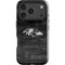 NFL Baltimore Ravens Black & White iPhone 17 Pro Max Impact Case