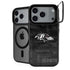 NFL Baltimore Ravens Black & White iPhone 17 Pro Max Kickstand Case