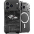 NFL Baltimore Ravens Black & White iPhone 17 Pro Max MagSafe Case