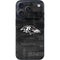 NFL Baltimore Ravens Black & White iPhone 17 Pro Skin