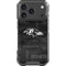 NFL Baltimore Ravens Black & White iPhone 18 Pro Clear Case