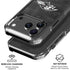 NFL Baltimore Ravens Black & White iPhone 18 Pro Clear Case