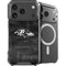 NFL Baltimore Ravens Black & White iPhone 18 Pro MagSafe Case