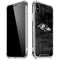 NFL Baltimore Ravens Black & White iPhone X/XS Clear Case