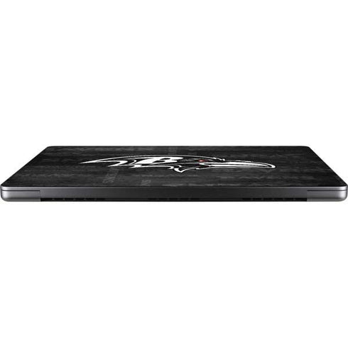 NFL Baltimore Ravens Black & White Apple MacBook Pro 14-inch Skin
