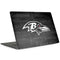 NFL Baltimore Ravens Black & White MacBook Skins