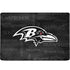 NFL Baltimore Ravens Black & White MacBook Skins