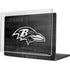 NFL Baltimore Ravens Black & White MacBook Cases