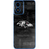NFL Baltimore Ravens Black & White Moto G Play 4G (2024) Skin