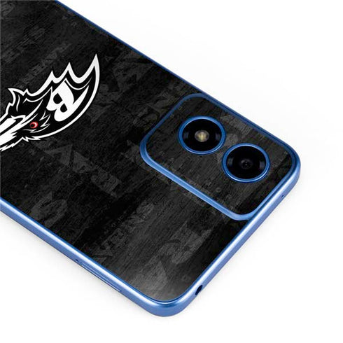 NFL Baltimore Ravens Black & White Moto G Play 4G (2024) Skin