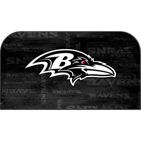 NFL Baltimore Ravens Black & White Nintendo Switch 2 (2025) with Joy-Con Skin