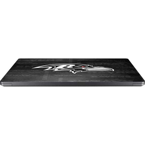 NFL Baltimore Ravens Black & White Surface Laptop 7 13.8in Skin