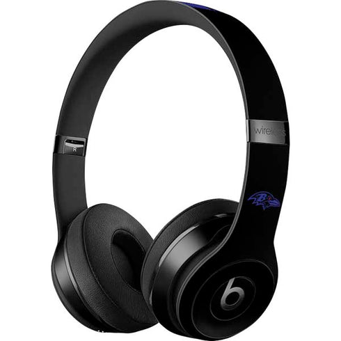 NFL Baltimore Ravens Black Performance Series Beats Solo 3 Wireless Skin