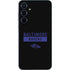 NFL Baltimore Ravens Black Performance Series Galaxy A35 5G Skin