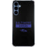 NFL Baltimore Ravens Black Performance Series Galaxy A55 5G Clear Case