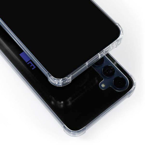 NFL Baltimore Ravens Black Performance Series Galaxy A55 5G Clear Case