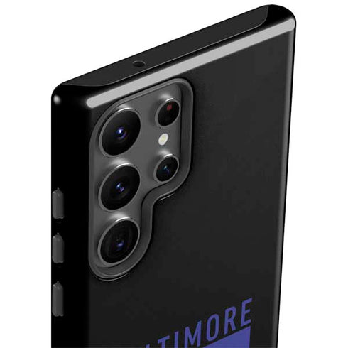 NFL Baltimore Ravens Black Performance Series Galaxy S23 Ultra Pro Case