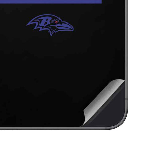 NFL Baltimore Ravens Black Performance Series Galaxy S24 Skin