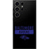 NFL Baltimore Ravens Black Performance Series Galaxy S25 Ultra Skin