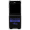 NFL Baltimore Ravens Black Performance Series Galaxy Z Flip6 Clear Case