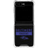 NFL Baltimore Ravens Black Performance Series Galaxy Z Flip6 Clear Case