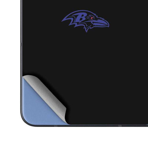 NFL Baltimore Ravens Black Performance Series Galaxy Z Fold5 5G Skin