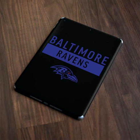 NFL Baltimore Ravens Black Performance Series Apple iPad Skin
