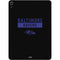 NFL Baltimore Ravens Black Performance Series Apple iPad Air Skin