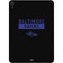 NFL Baltimore Ravens Black Performance Series Apple iPad Air Skin