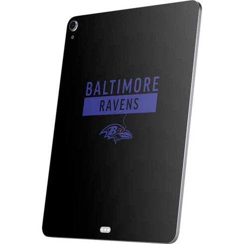 NFL Baltimore Ravens Black Performance Series Apple iPad Air Skin