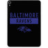 NFL Baltimore Ravens Black Performance Series Apple iPad Pro Skin