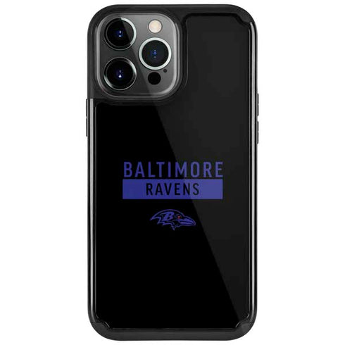 NFL Baltimore Ravens Black Performance Series iPhone Cases