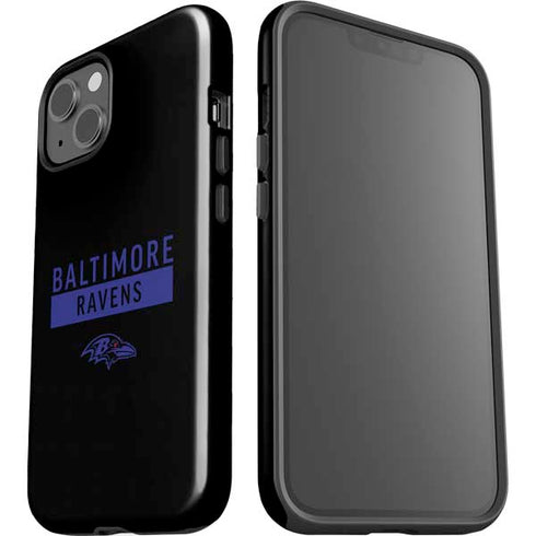 NFL Baltimore Ravens Black Performance Series iPhone 15 Impact Case