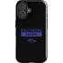 NFL Baltimore Ravens Black Performance Series iPhone 16 Impact Case