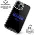 NFL Baltimore Ravens Black Performance Series iPhone 16 Pro Clear Case