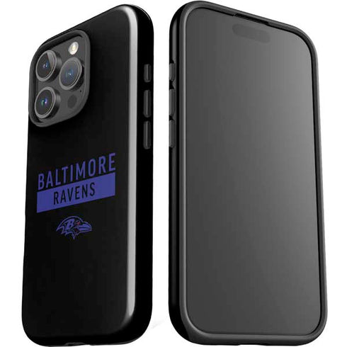NFL Baltimore Ravens Black Performance Series iPhone 16 Pro Impact Case