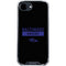 NFL Baltimore Ravens Black Performance Series iPhone 16e Clear Case