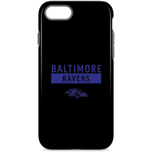 NFL Baltimore Ravens Black Performance Series iPhone Cases