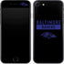 NFL Baltimore Ravens Black Performance Series iPhone 8 Skin