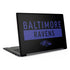 NFL Baltimore Ravens Black Performance Series Dell Latitude Skin