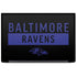 NFL Baltimore Ravens Black Performance Series Dell Latitude Skin
