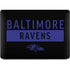 NFL Baltimore Ravens Black Performance Series Apple MacBook Air Skin